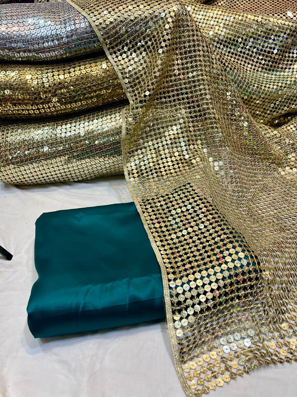 💫 POSHIDA Dupatta — The Most Trending Sitara Work Masterpiece