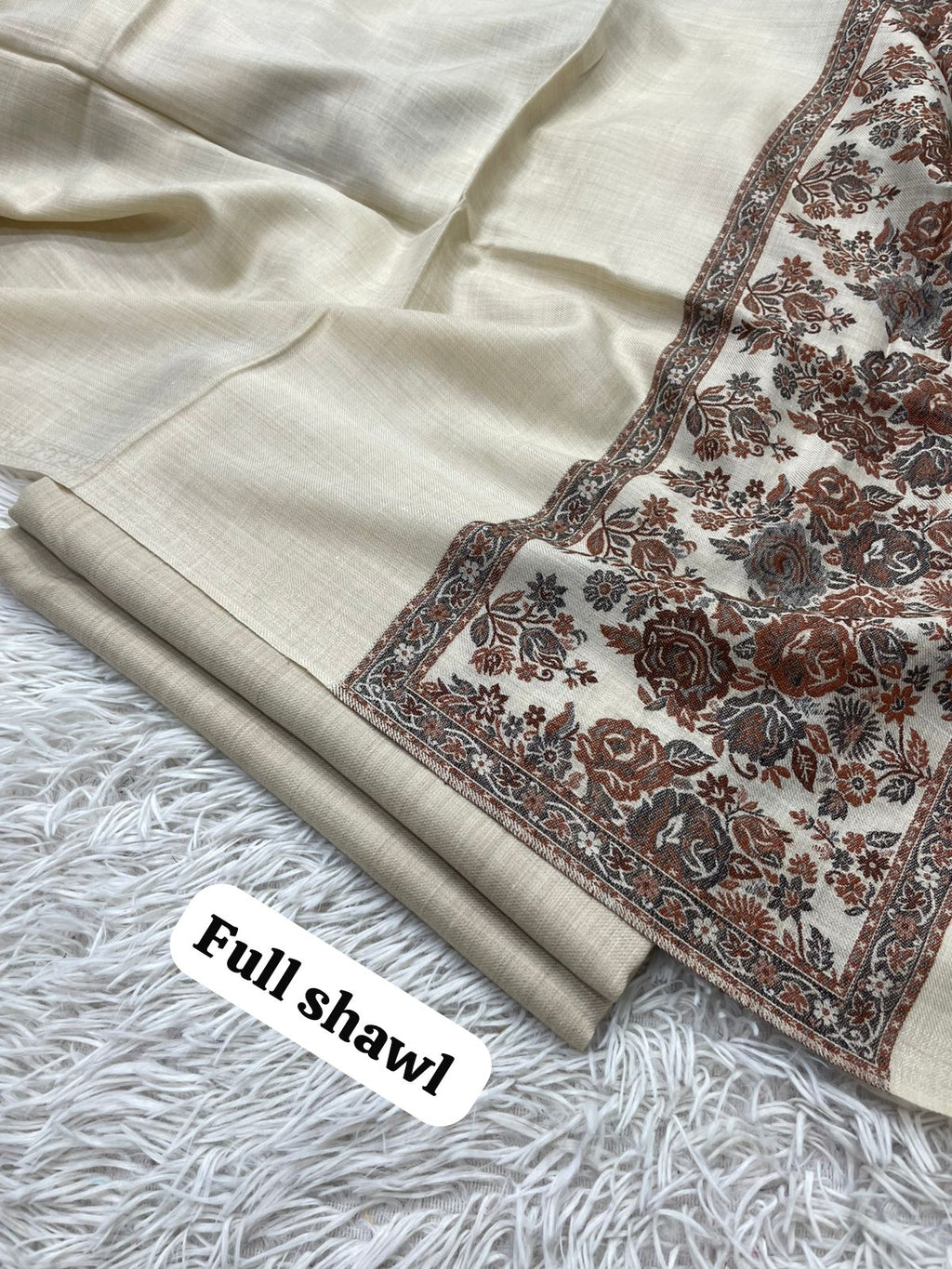 💫 Pashmina 3pc Suit with Kani Full-Size Shawl