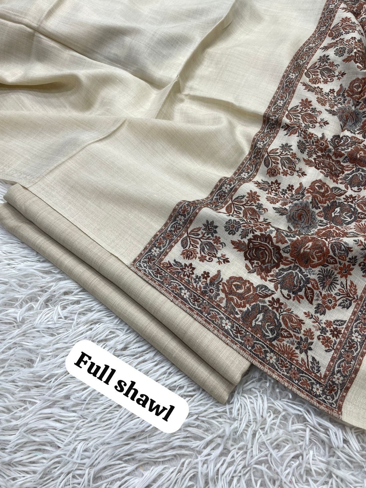 💫 Pashmina 3pc Suit with Kani Full-Size Shawl