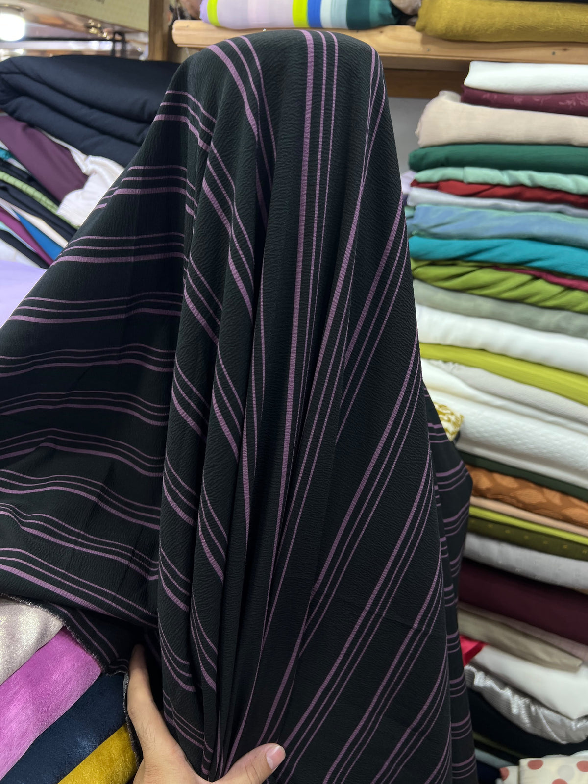 Premium Printed Burberry Georgette – Winter Collection