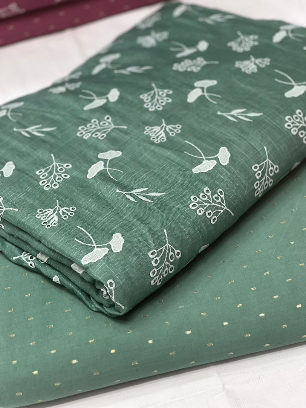 🌸 New Arrival — Pure Irish Lawn Chicken 2pc Suit