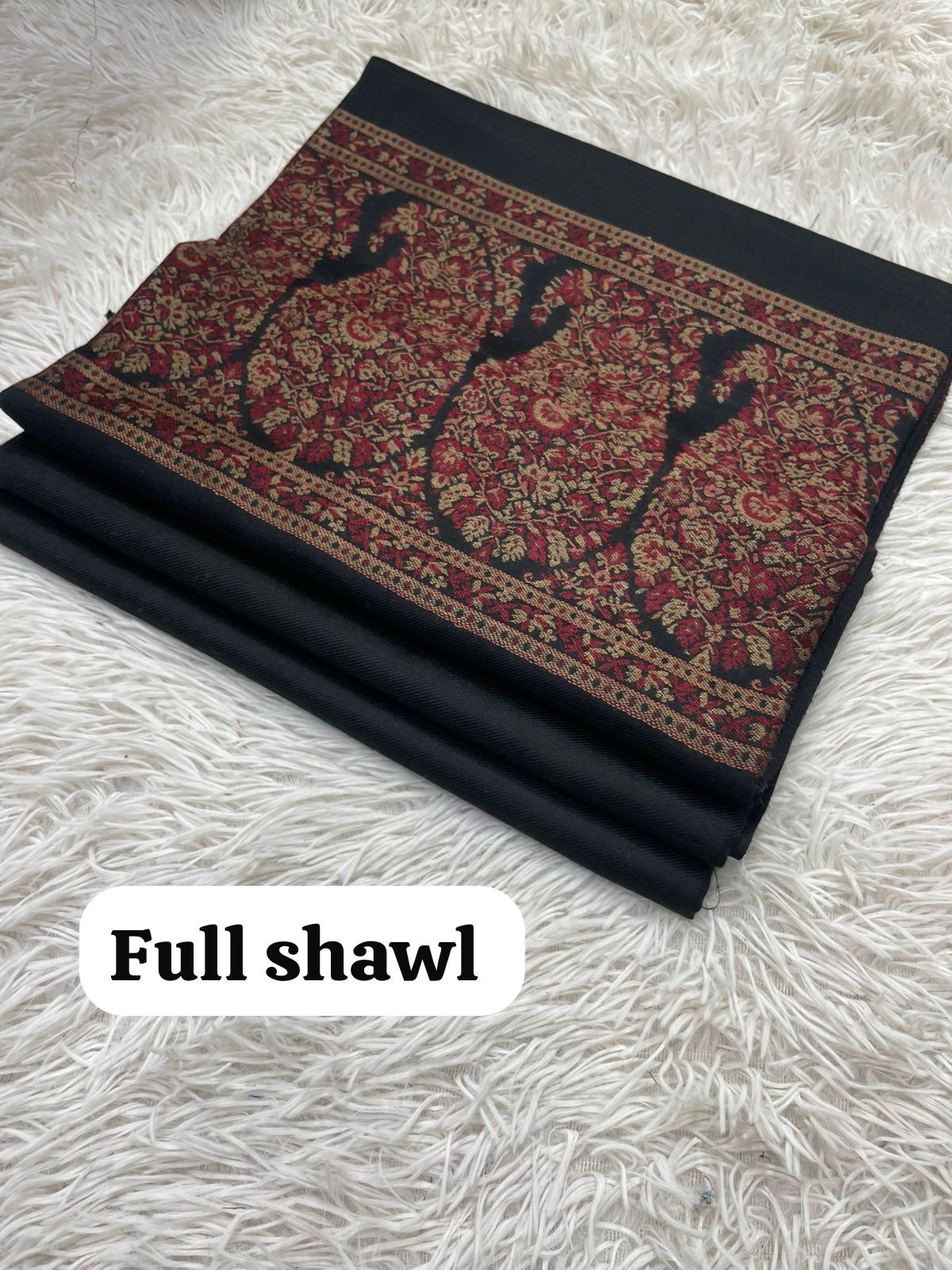 💫 Pashmina 3pc Suit with Kani Full-Size Shawl