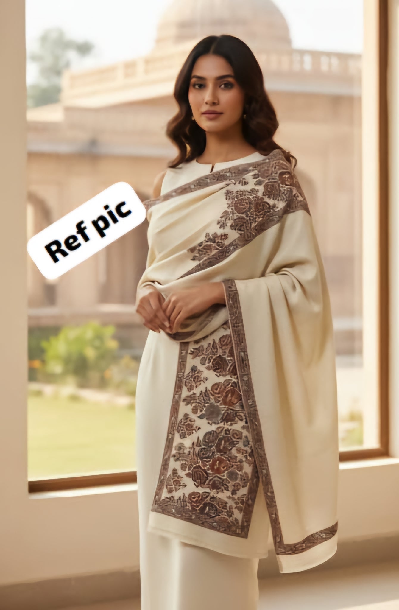 💫 Pashmina 3pc Suit with Kani Full-Size Shawl