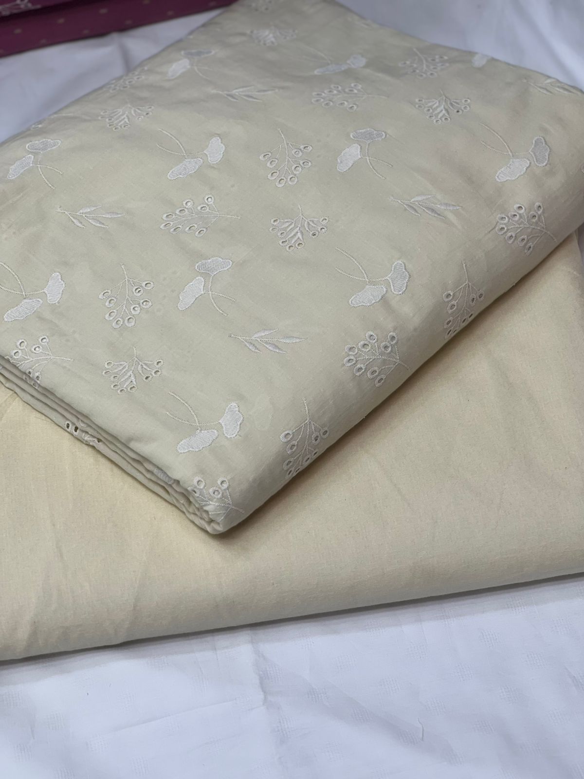 🌸 New Arrival — Pure Irish Lawn Chicken 2pc Suit