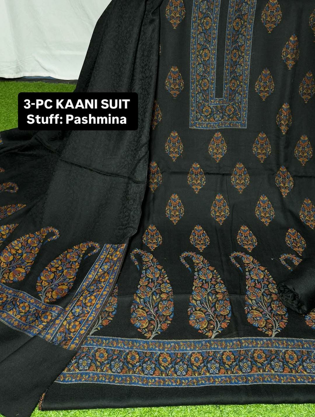 🪸 New Arrival — Pashmina 3pc Suit with Kani Shawl