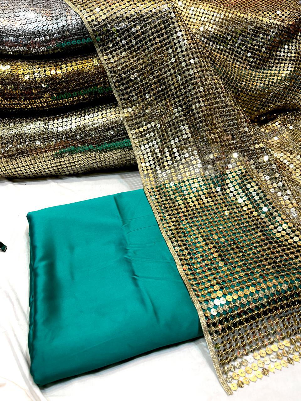 💫 POSHIDA Dupatta — The Most Trending Sitara Work Masterpiece