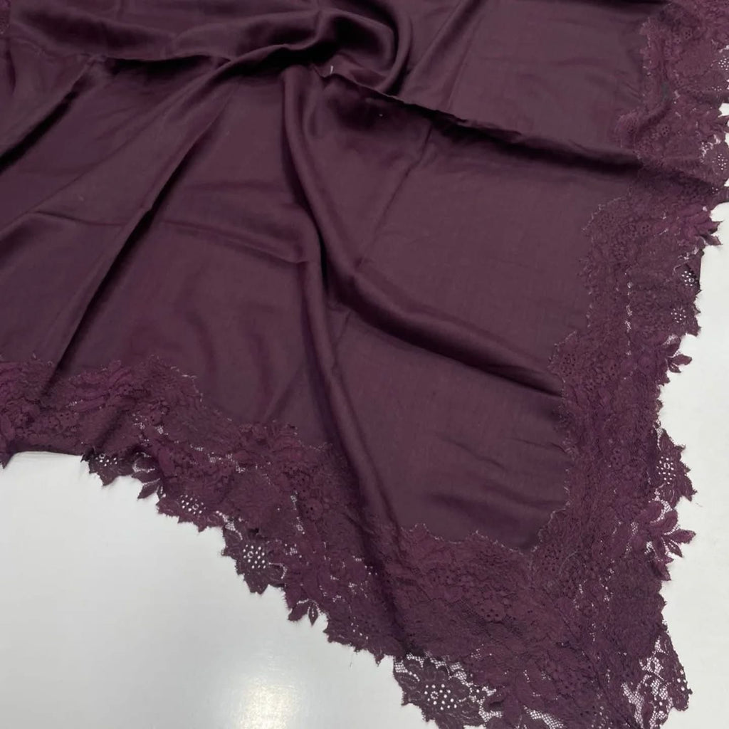 💫 Pashmina Shantly Lace Shawl — Pure Elegance in Every Drape