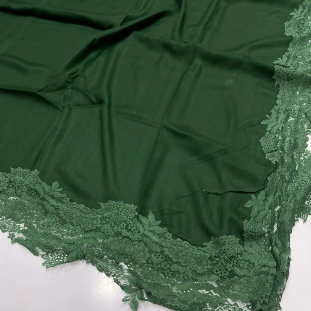 💫 Pashmina Shantly Lace Shawl — Pure Elegance in Every Drape