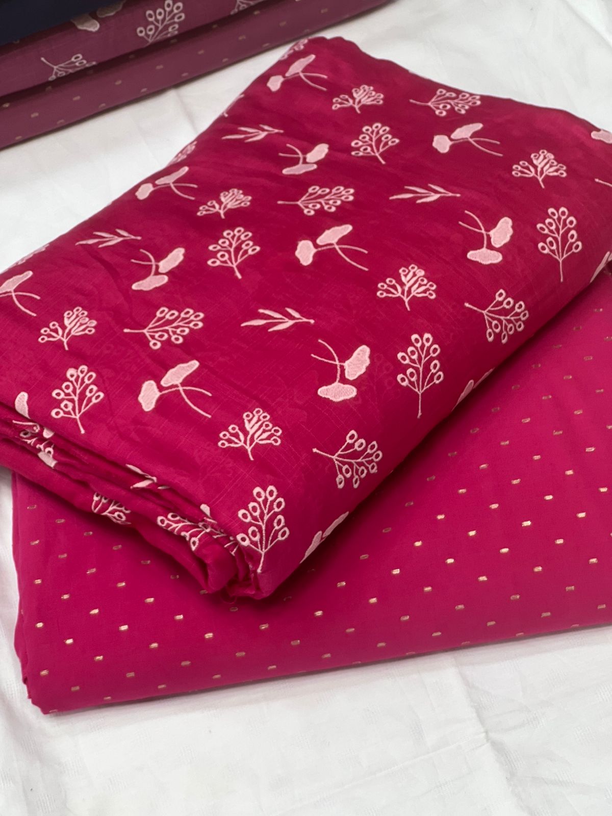 🌸 New Arrival — Pure Irish Lawn Chicken 2pc Suit