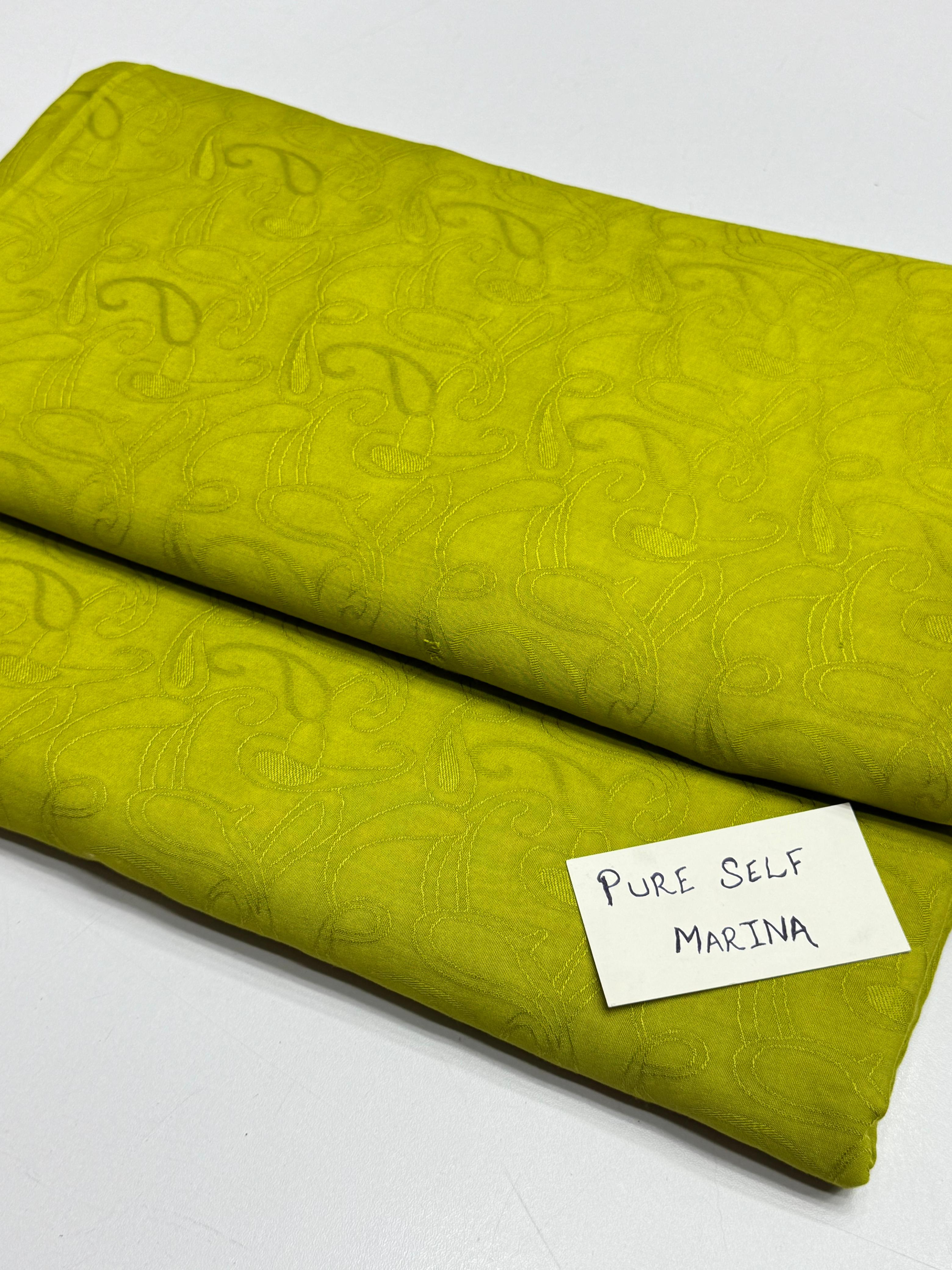 💫 Pure Imported Self Marina Linen 2pc Suits