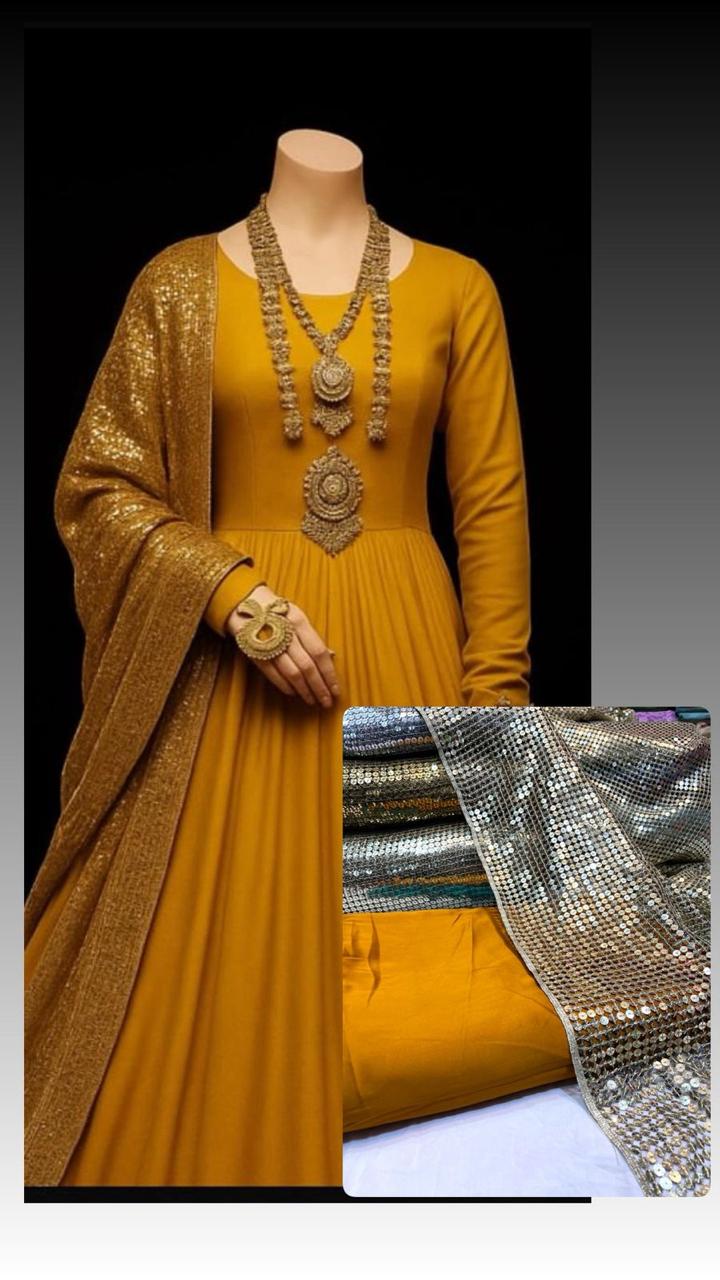 💫 POSHIDA Dupatta — The Most Trending Sitara Work Masterpiece