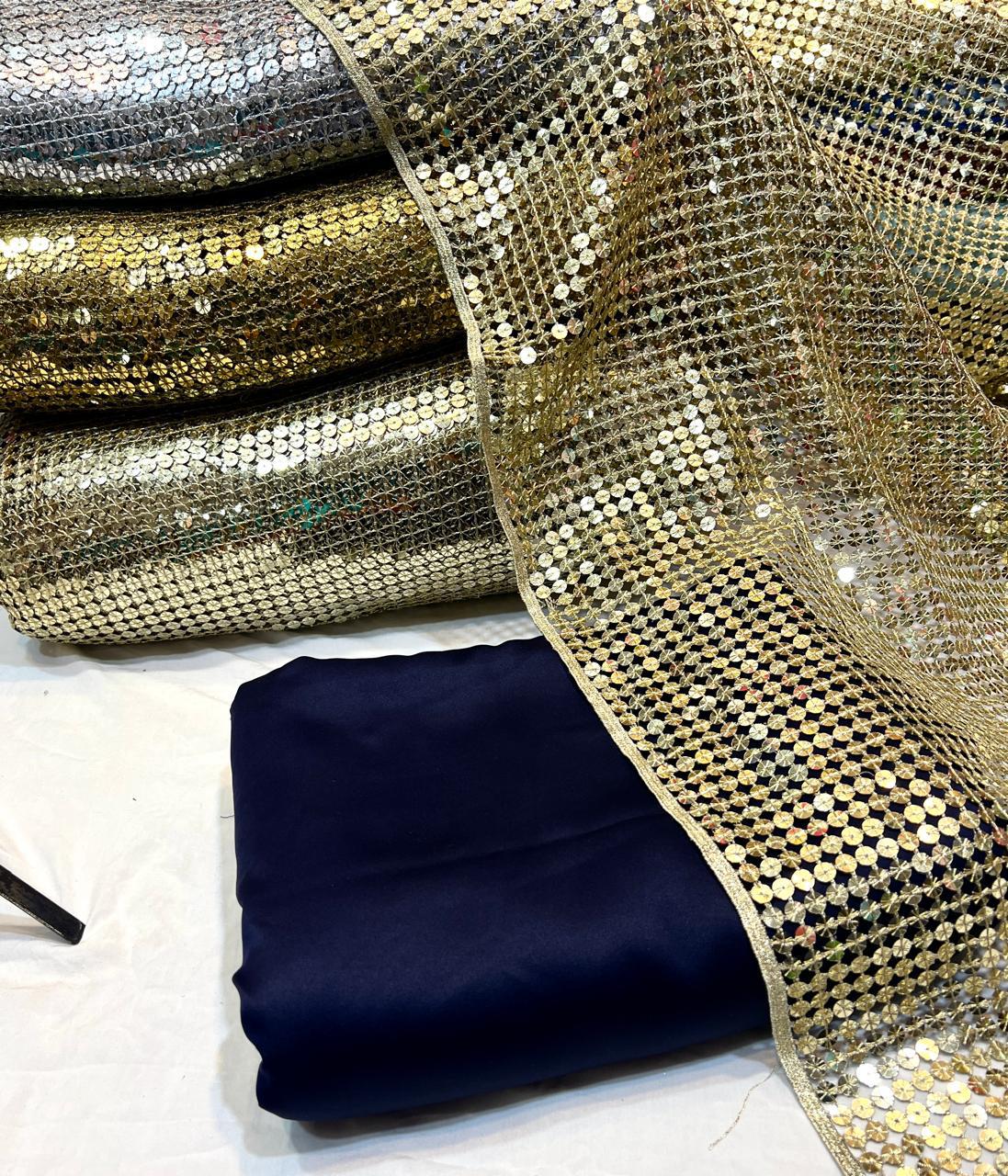 💫 POSHIDA Dupatta — The Most Trending Sitara Work Masterpiece