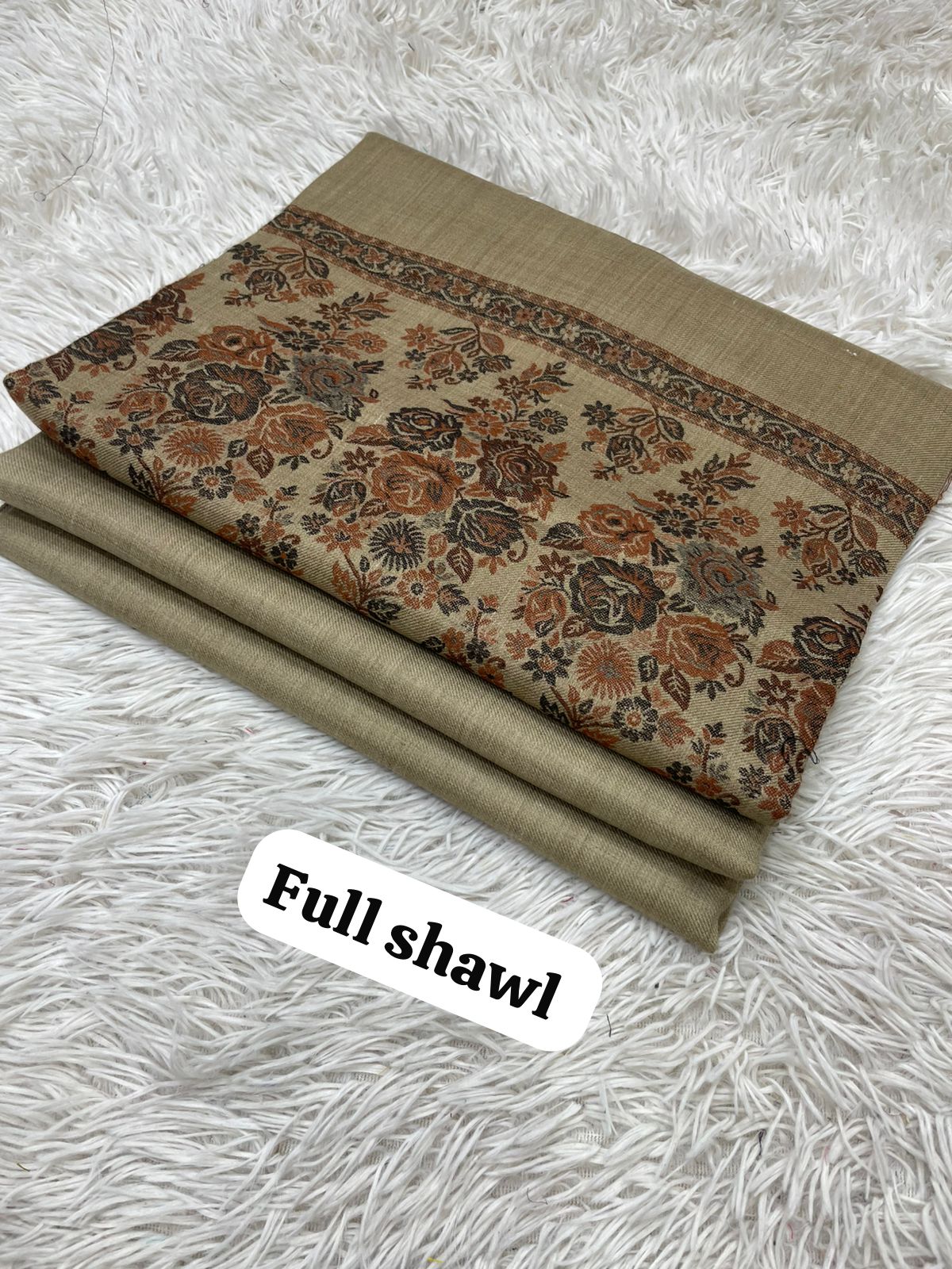 💫 Pashmina 3pc Suit with Kani Full-Size Shawl