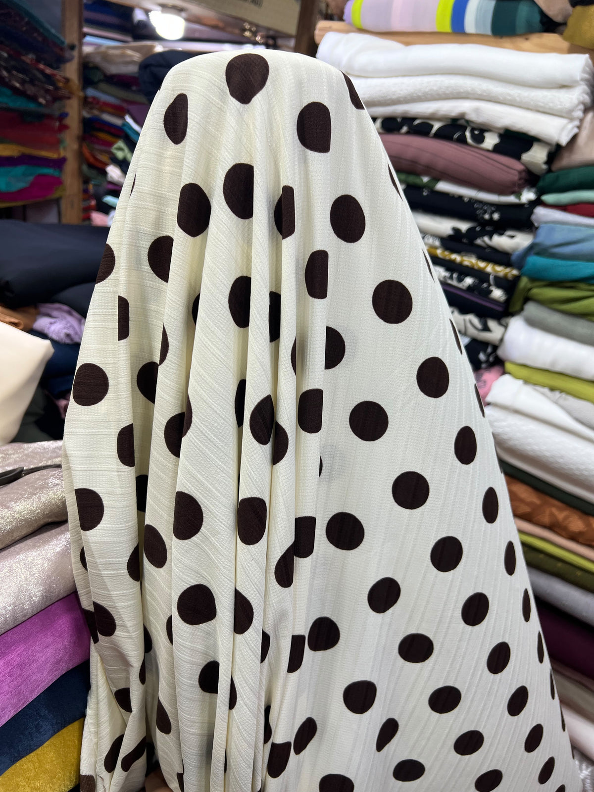 Premium Printed Burberry Georgette – Winter Collection