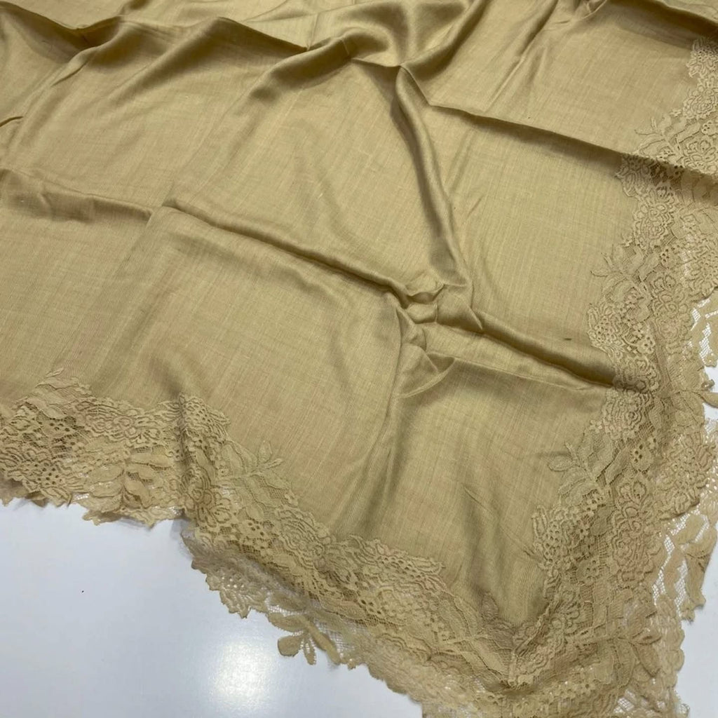 💫 Pashmina Shantly Lace Shawl — Pure Elegance in Every Drape