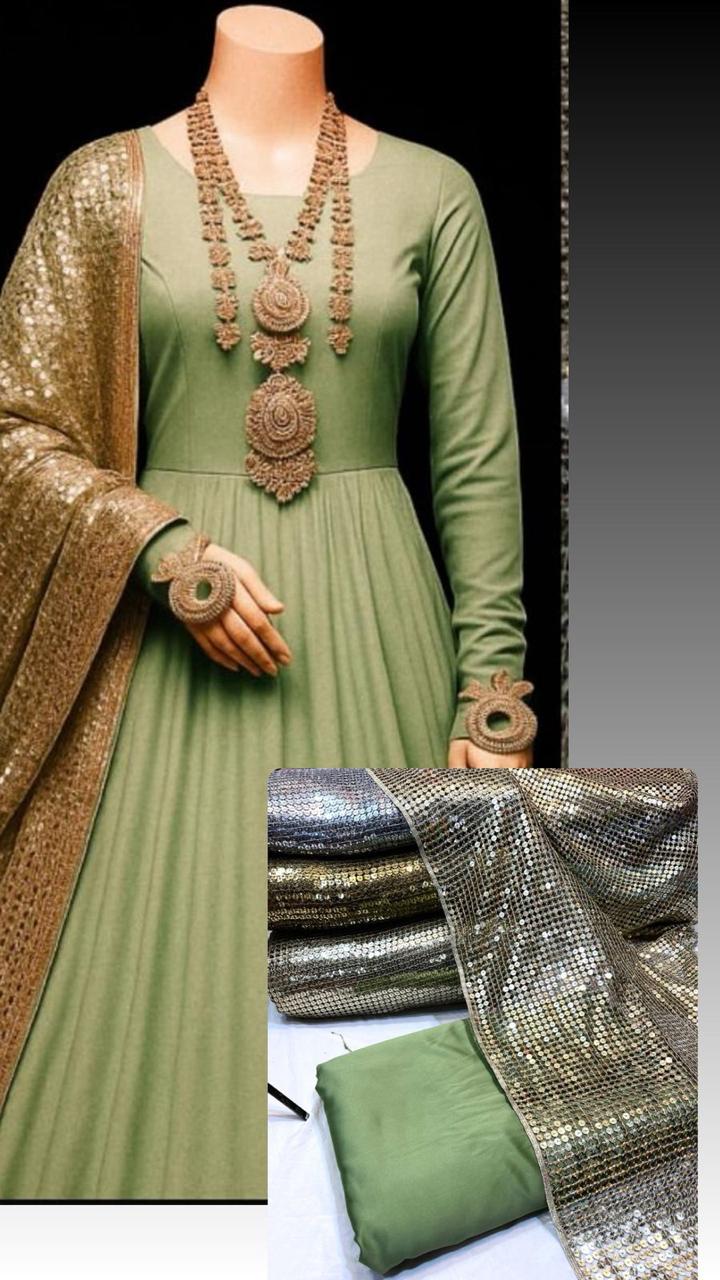 💫 POSHIDA Dupatta — The Most Trending Sitara Work Masterpiece